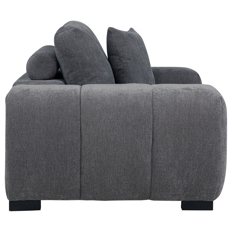 Plather - Track Arm Accent Chair