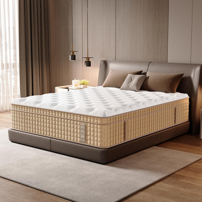 14" Hybrid Mattress With Innerspring & Gel Memory Foam