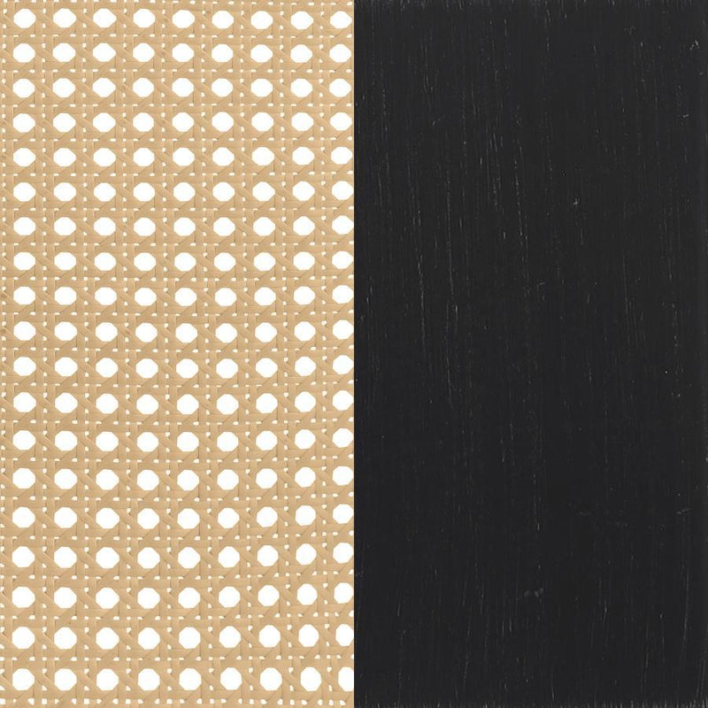 Lanewood - Open Cane Rattan Metal Bed