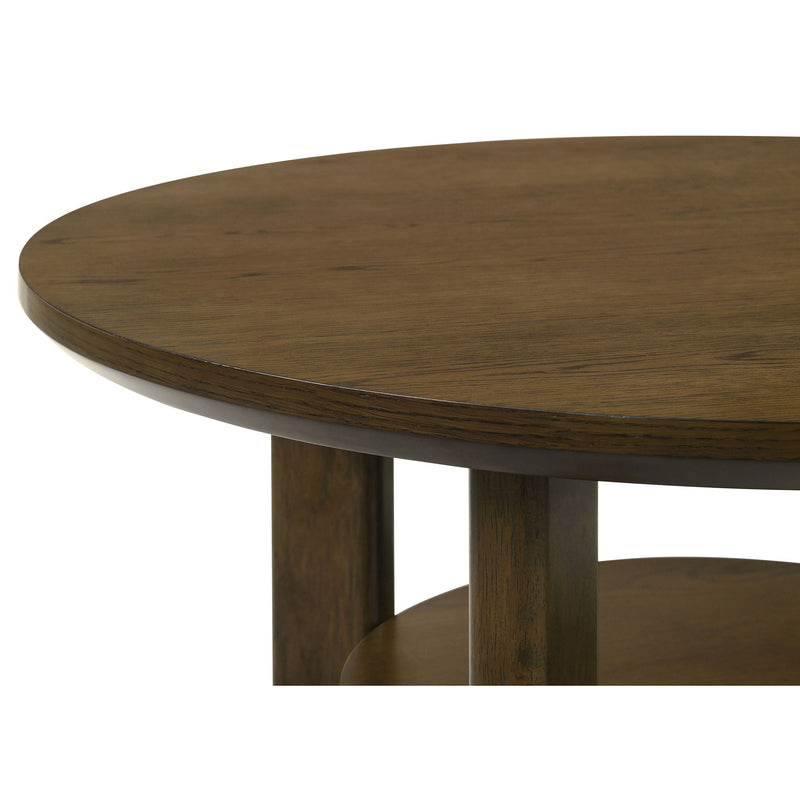 Crispin - 2 Piece Coffee Table Set With Open Shelves
