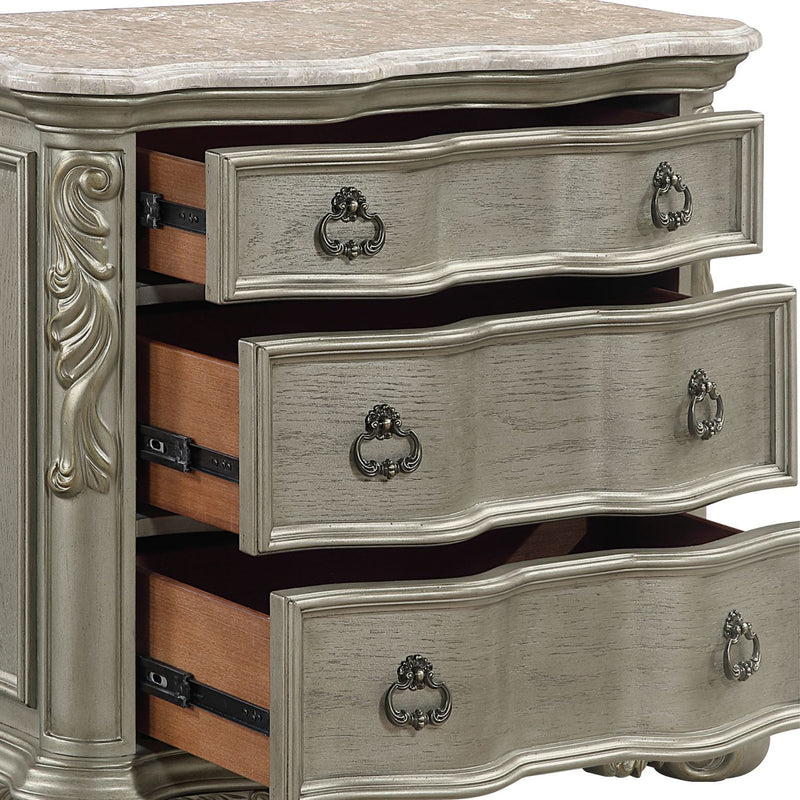 Bella - Nightstand - Champagne