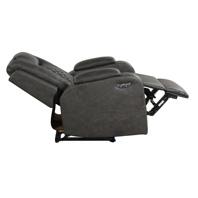 Benz - LED & Power Recliner Chair With Adjustable Headrest