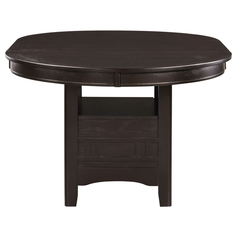 Illkirch - Oval Extension Leaf Dining Table With Expandable Surface - Espresso