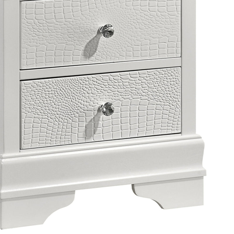 Blaze - 2 Drawer Modern Nightstand