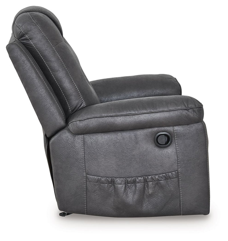 Stockworth - Rocker Recliner - Granite