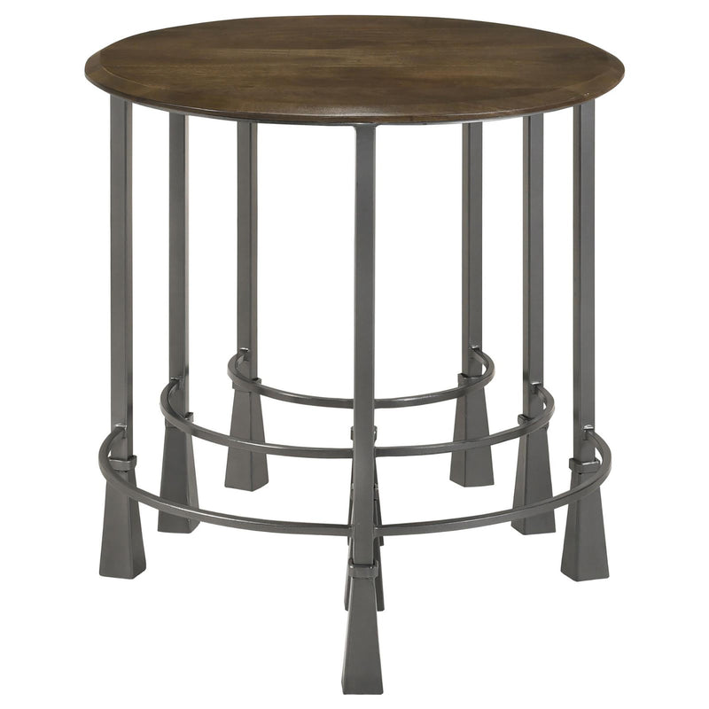 3 Piece Nesting Table Set - Brown