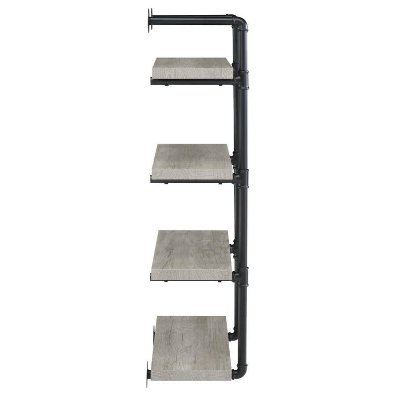 Elmcrest - 4-Shelf Wall Bookshelf