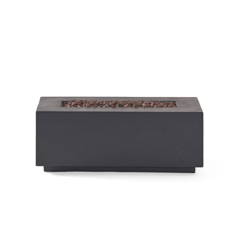Contemporary Outdoor 40, 000 Btu Propane Fire Pit