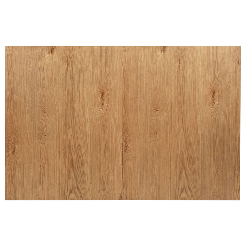 Extension Leaf Dining Table With Removable Leaf - Natural