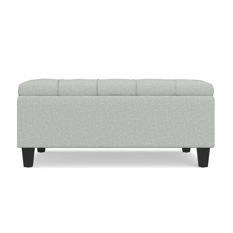Harrison - Coffee Table Storage Ottoman Lift Top - Stone Gray