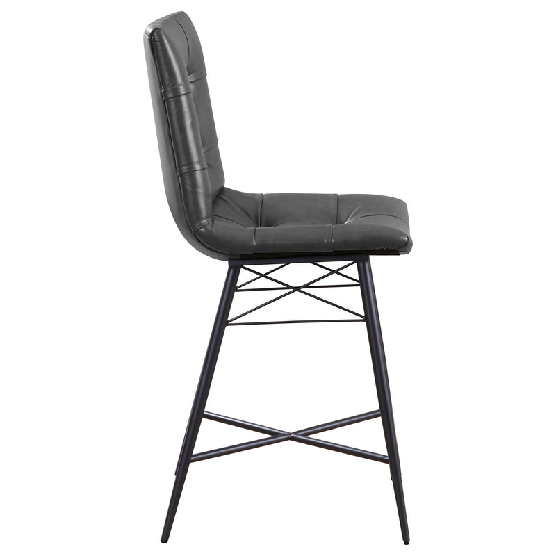 Counter Height Stools & Padded Seat (Set of 2)