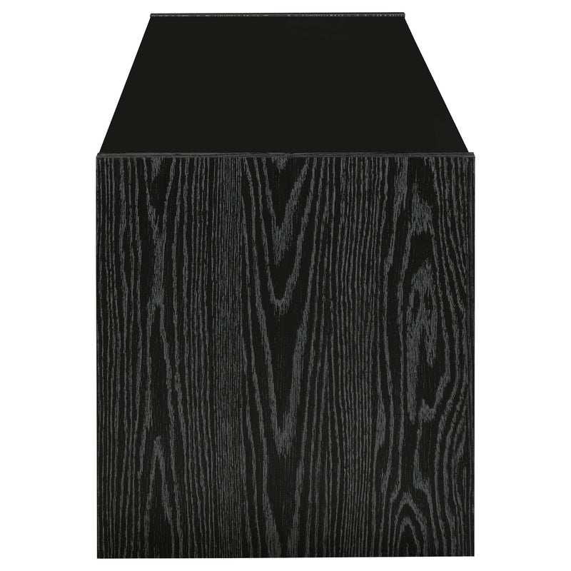 Alton 3-drawer Engineered Wood 61-inch TV Stand Black Oak
