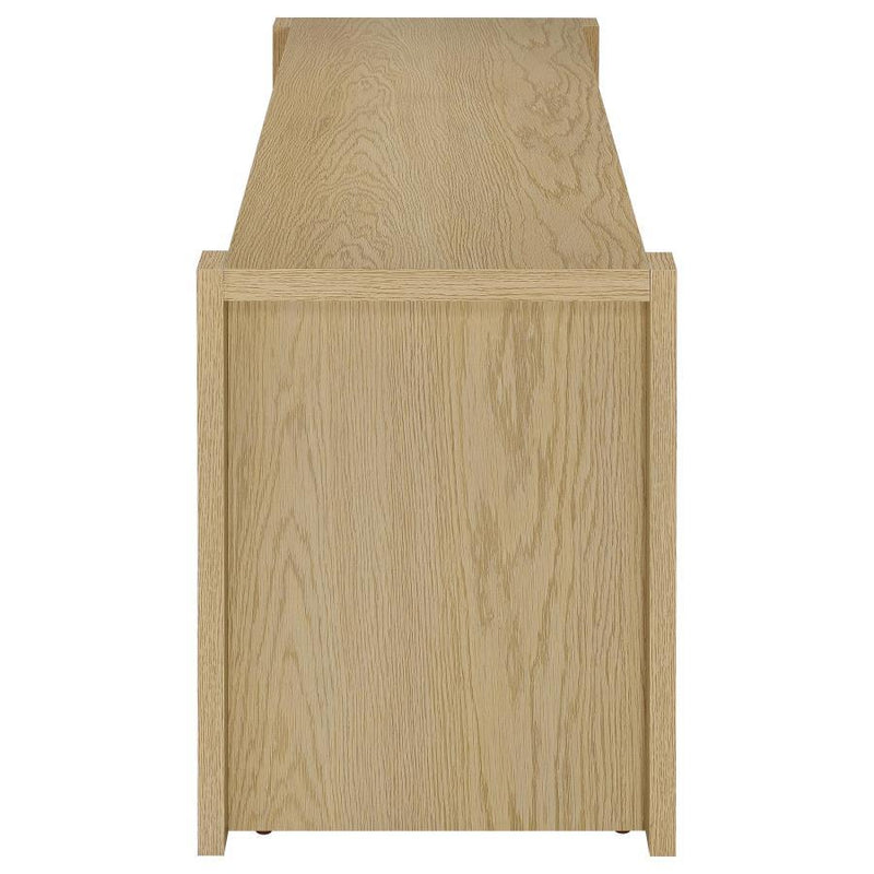 Laurelton - 60" 2-Door TV Stand Media Console - Light Oak