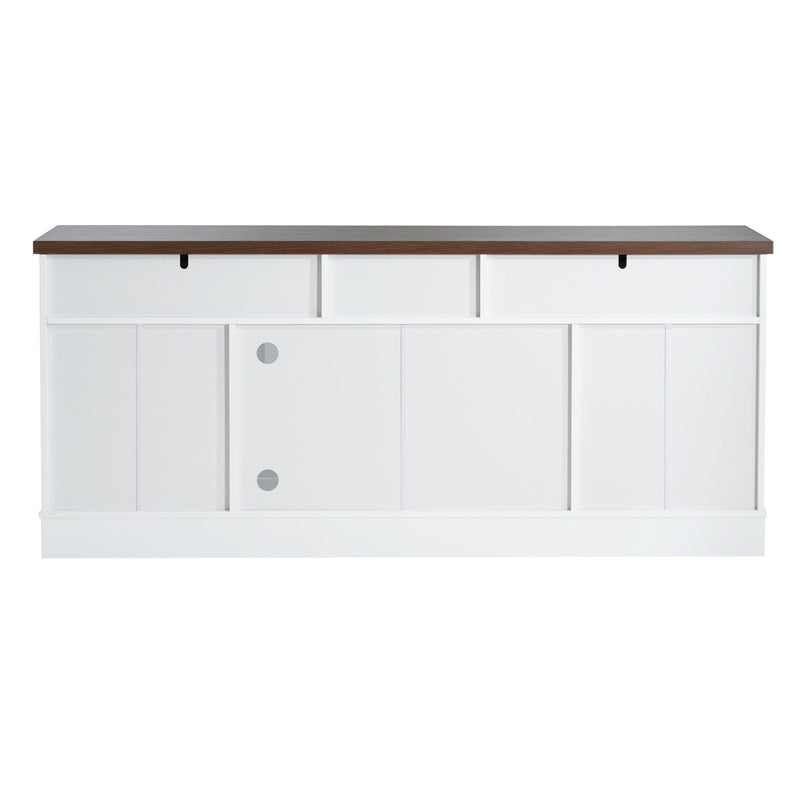 Modern TV Console & Adjustable Shelves