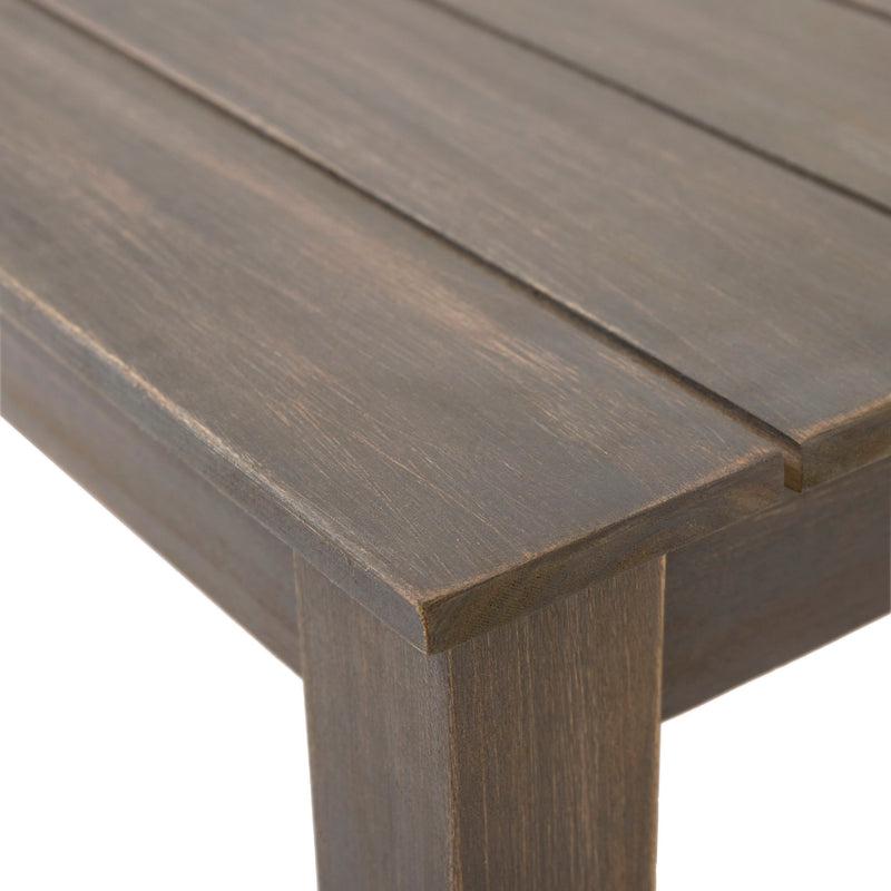 Avacyn - Outdoor Loveseat And Coffee Table Set With Cushions - Dark Gray