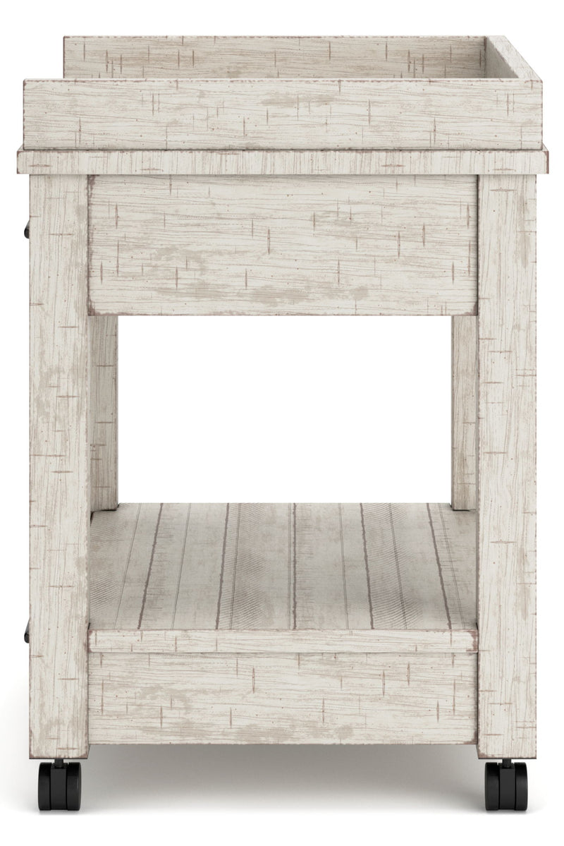 Carynhurst - Printer Stand - Whitewash