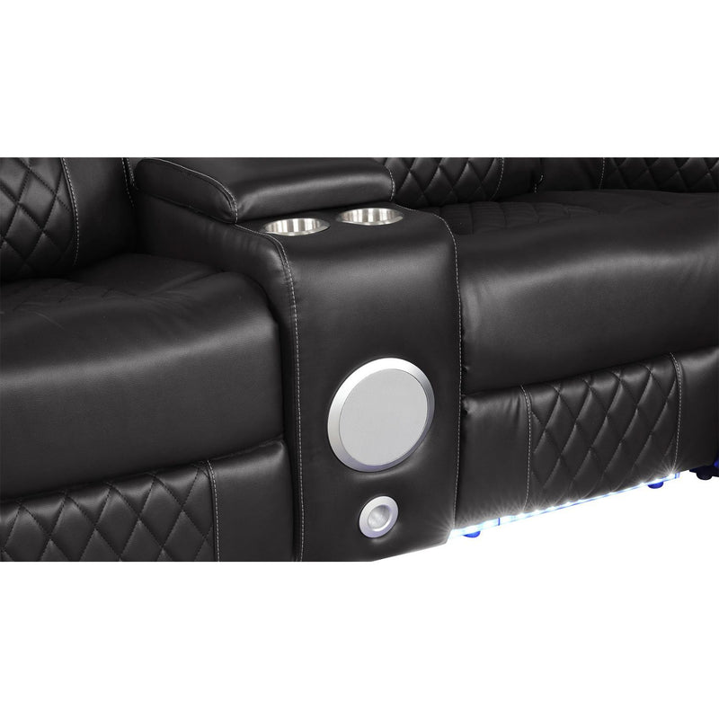 Lacrosse - Power Reclining Sectional Sofa