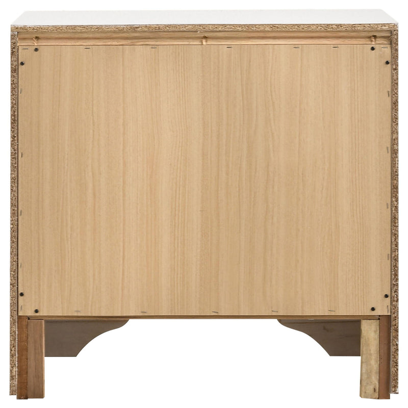 Miranda 3-drawer Nightstand Bedside Table White