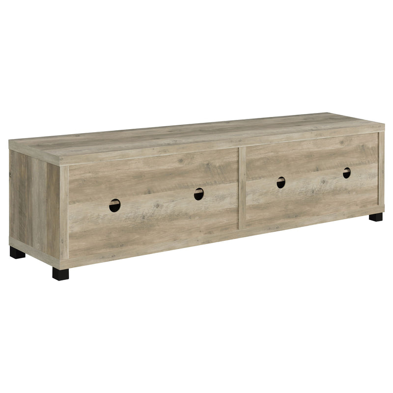 Heron - 4 Door TV Stand With Adjustable Shelving