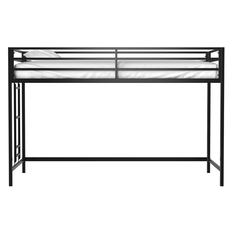 Adam - Twin Loft Bunk - Black