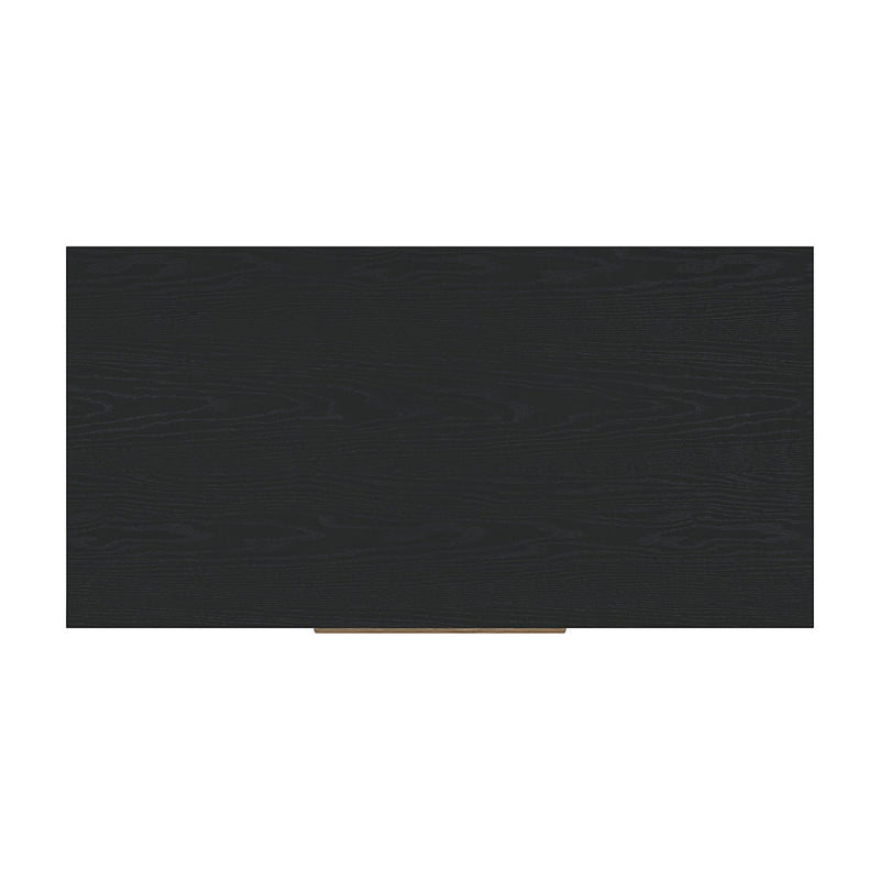 Kozmour - Five Drawer Chest - Black / Brown
