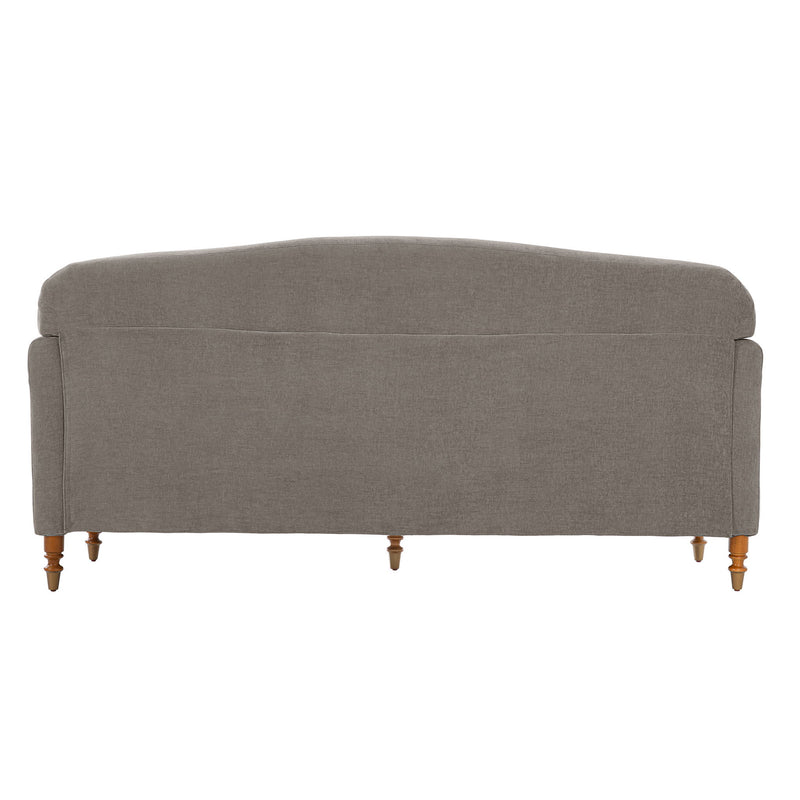 Loveseat Sofa, 2 Seater Couch With Rolled Arms