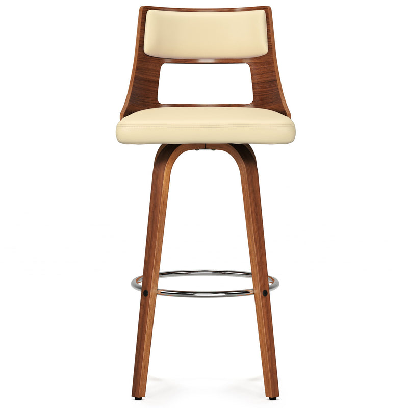Dallyn - Swivel Bar Stool (Set of 2) - Cream