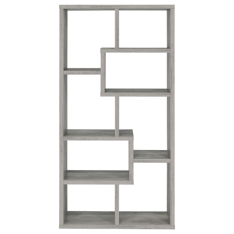 Lawton - 7 Shelf Bookshelf - Driftwood