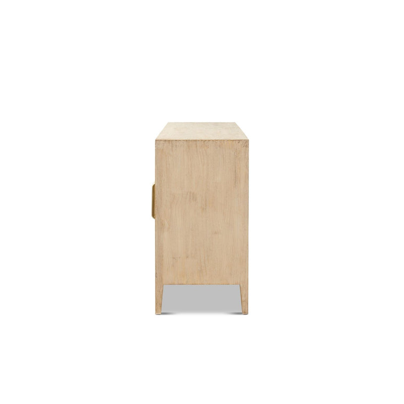 Marlowe - Glass Door Sideboard - White