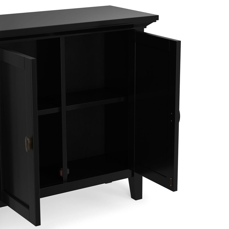 Redmond - Handcrafted Low Storage Cabinet
