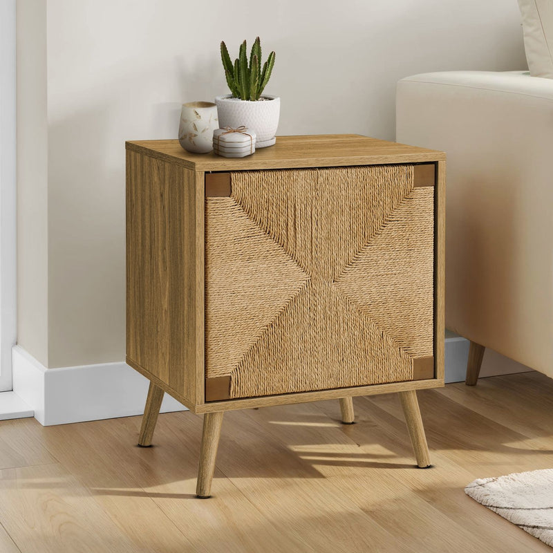 Modern Accent Table With Storage