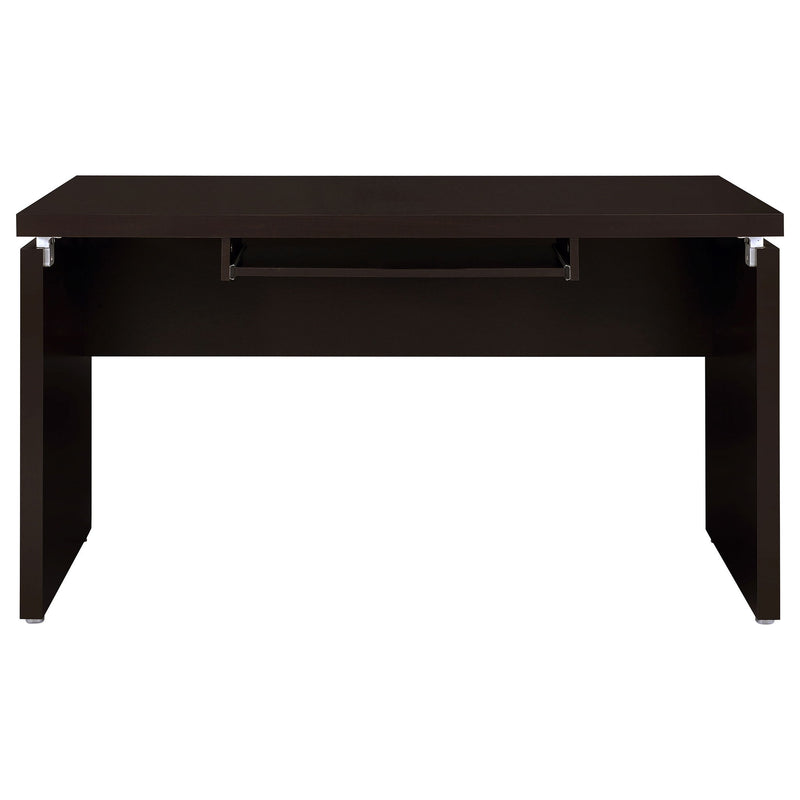 Ulloa - L Shape Desk With Mobile File Cabinet - Cappuccino