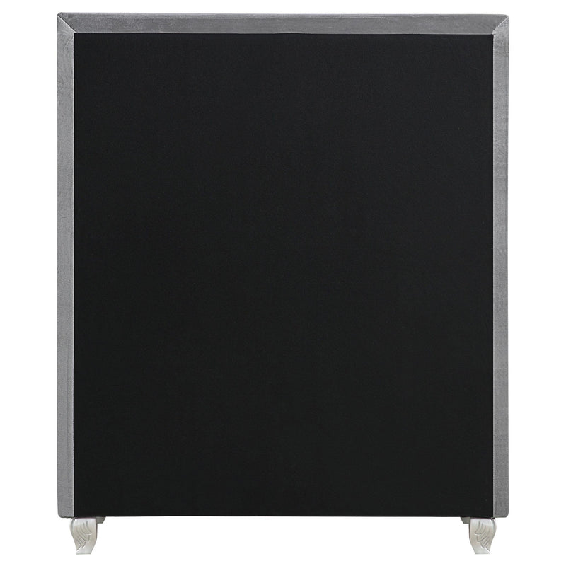Deanna 5-drawer Bedroom Chest Grey