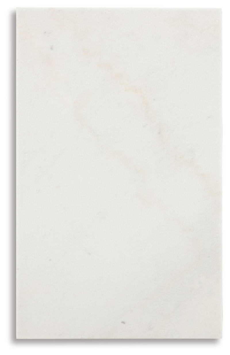 Fostead - Rectangular Cocktail Table - White / Espresso