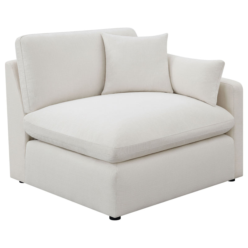 Greeley - 6 Piece Upholstered Modular Sectional Sofa - Ivory