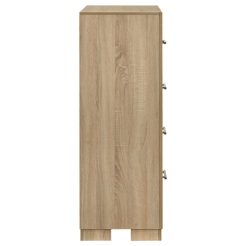 Merritt - 4 Drawer Bedroom Chest - Light Oak