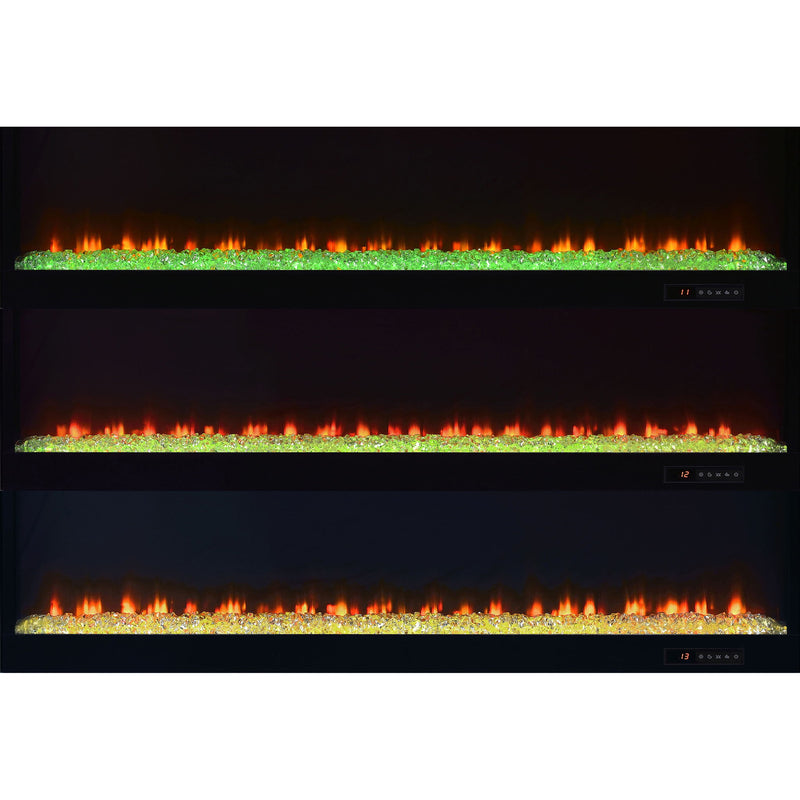 TV Stand Fireplace Console With Bluetooth Speaker