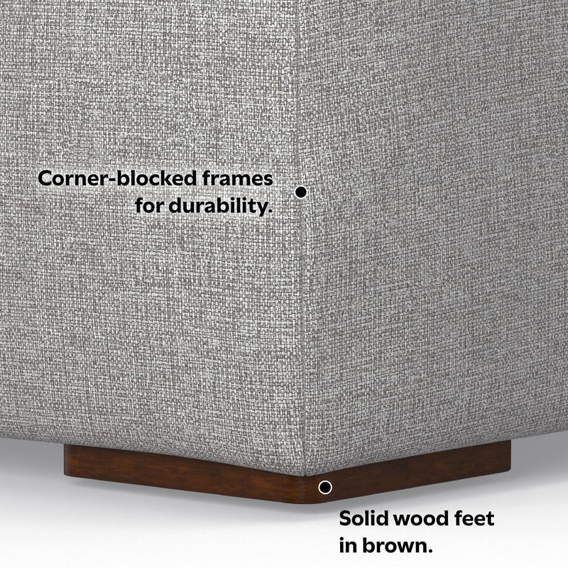 Rex - 2 Seater Sofa - Gray