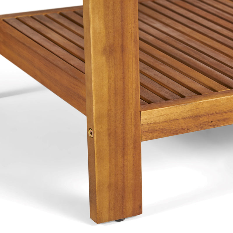 2 Piece Outdoor Conversation Set (Loveseat & Coffee Table With Water-Resistant Cushions)