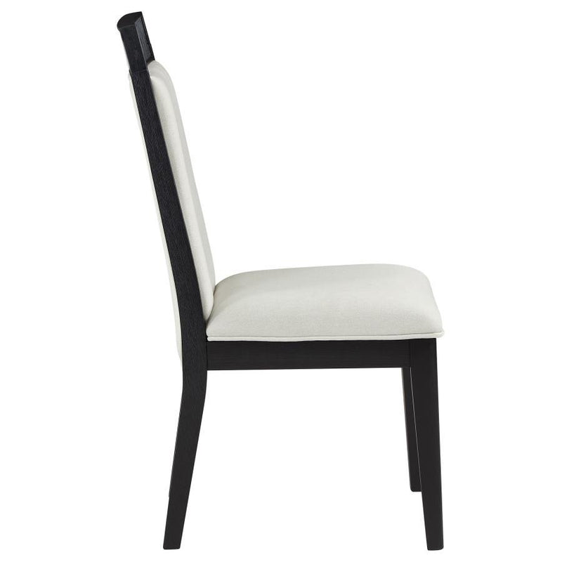 Brookmead - Dining Side Chair (Set of 2) - Ivory / Black