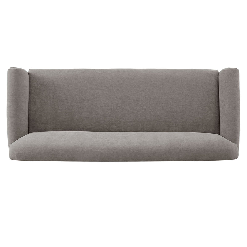 Loveseat Sofa, 2 Seater Couch With Rolled Arms