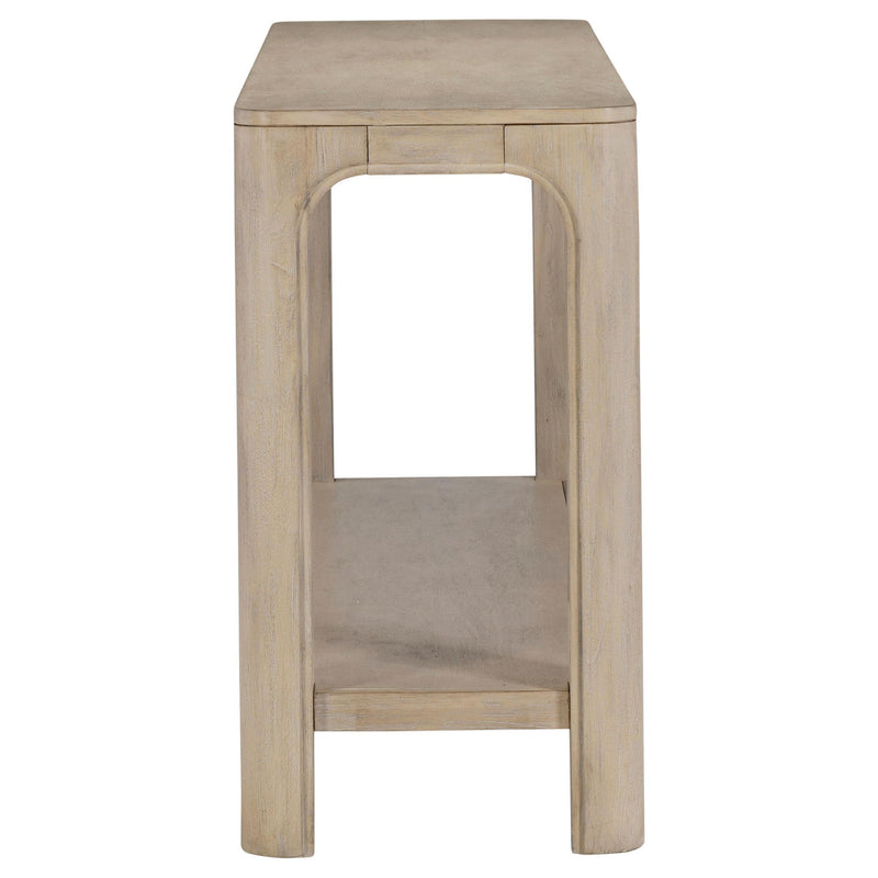 Solano 64-inch Entryway Console Sofa Table Weathered Mango