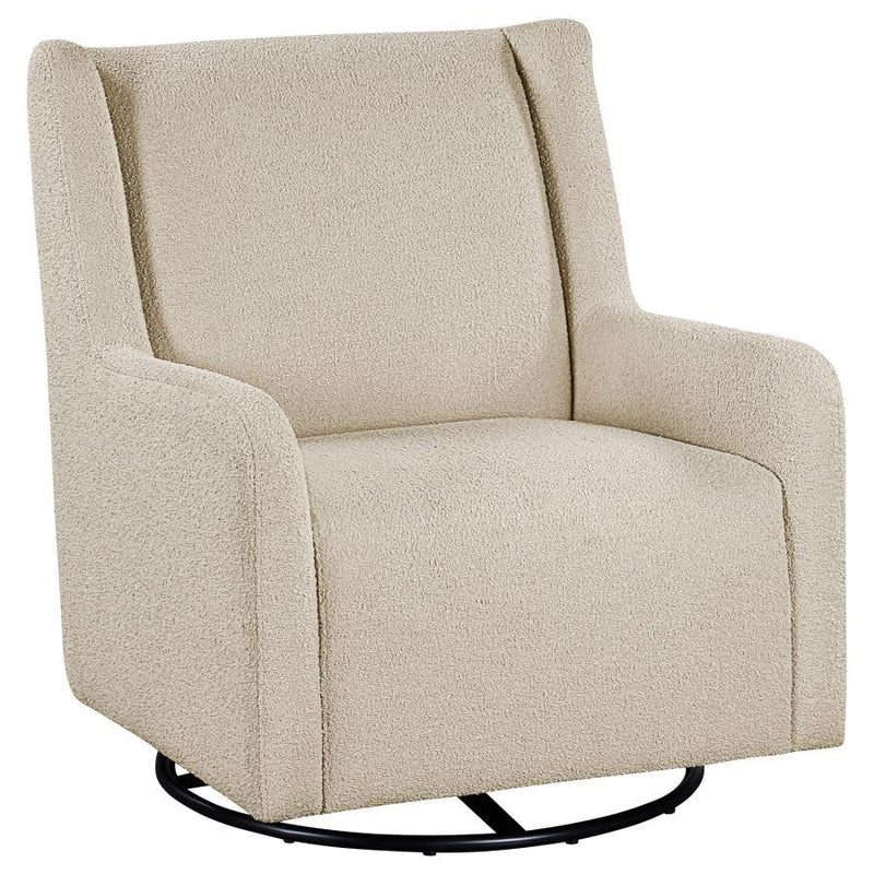 Serra - Boucle Upholstered Swivel Glider Recliner