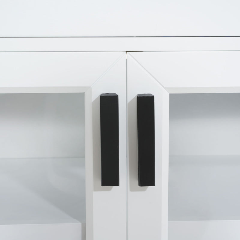 Modern TV Console & Adjustable Shelves
