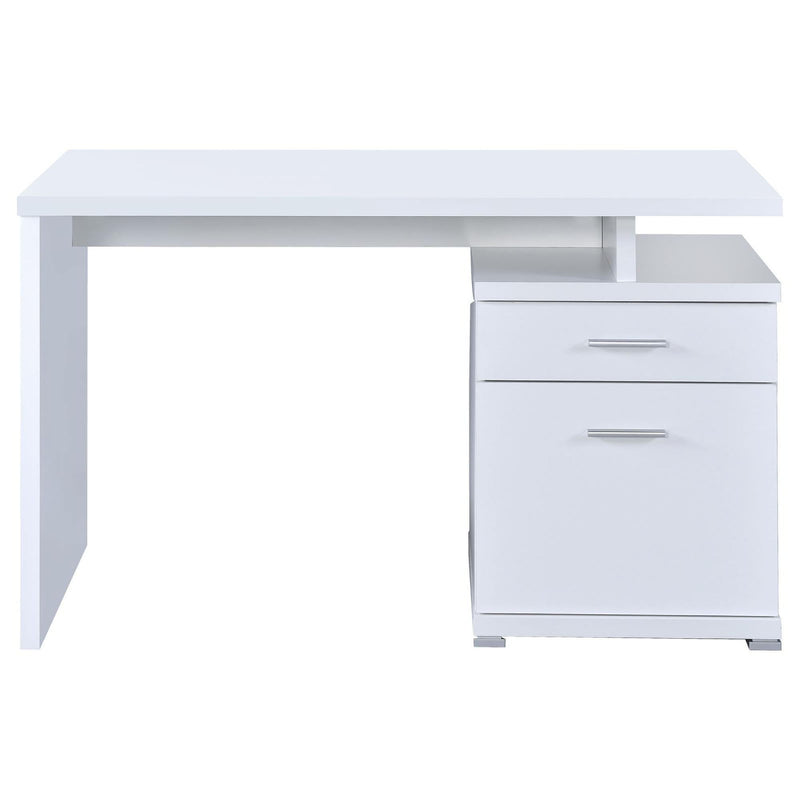 2 Drawer Reversible Office Desk With Modular Design