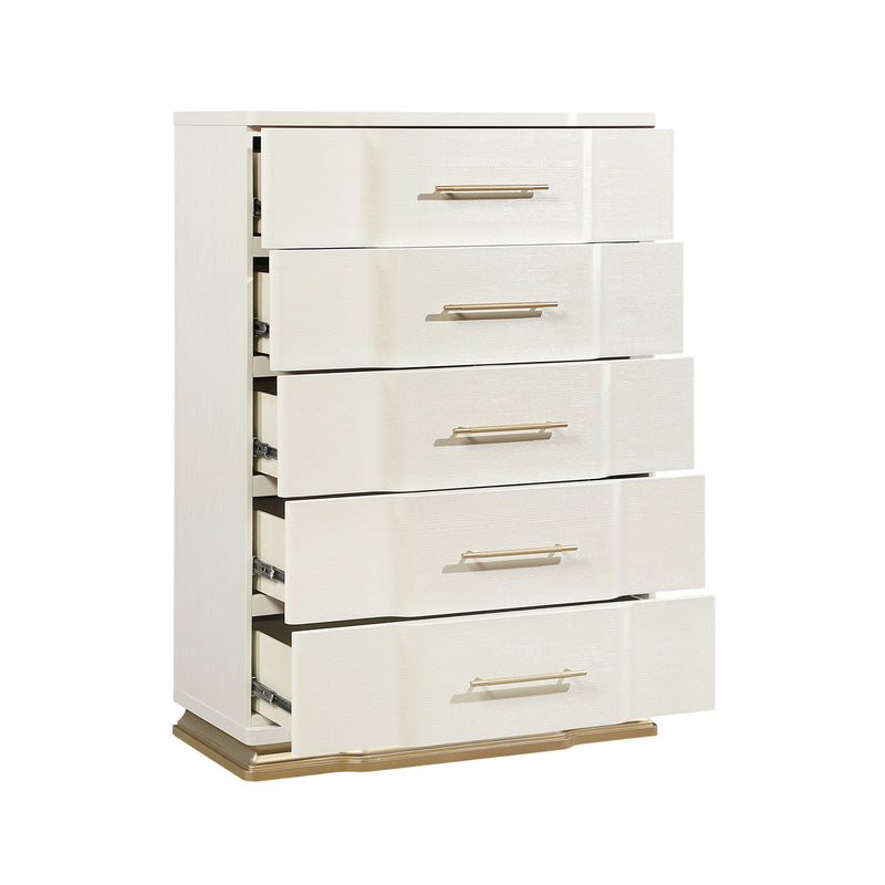 Lexington - 5 Drawer Chest - Beige