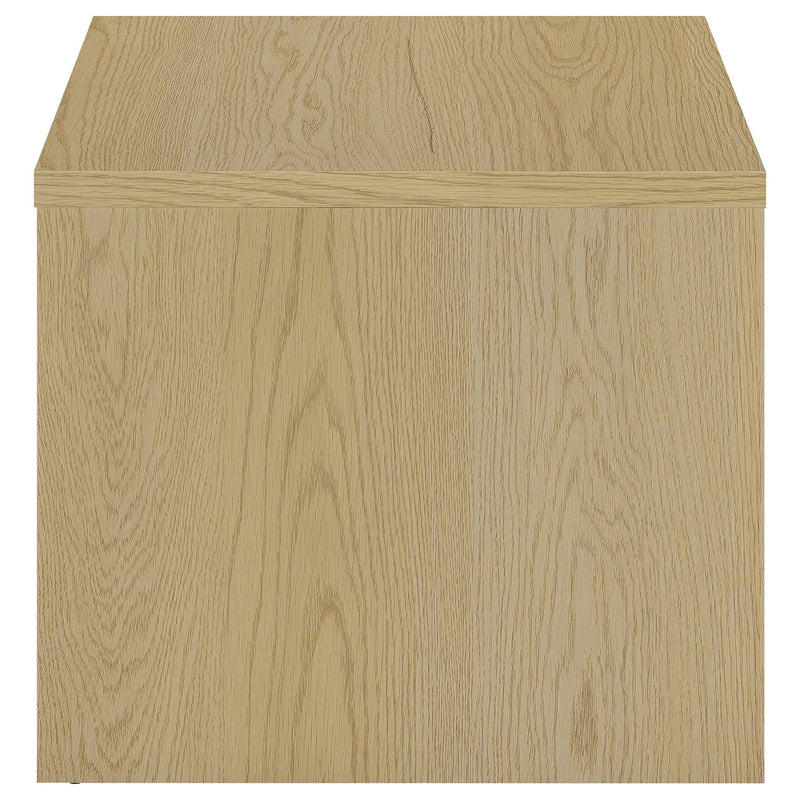 Parker - Accent Side End Table - Light Oak