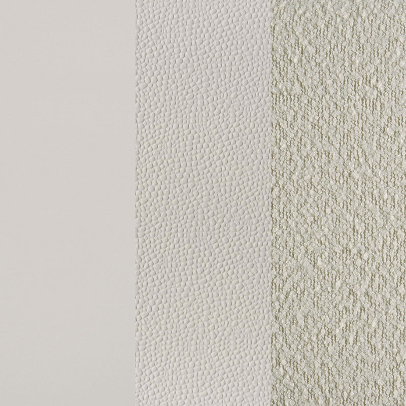 Olivia Eastern King Panel Bed LED Headboard Pearl White
