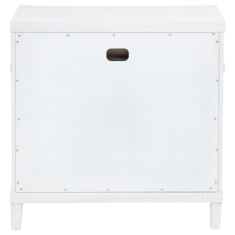 Gracemont - 3-Drawer Bedroom Nightstand Bedside Table - White