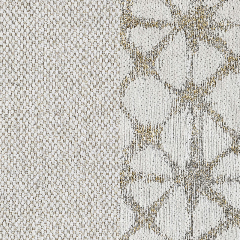 Lindstrom - Wingback Accent With Contoured Back - Ivory White